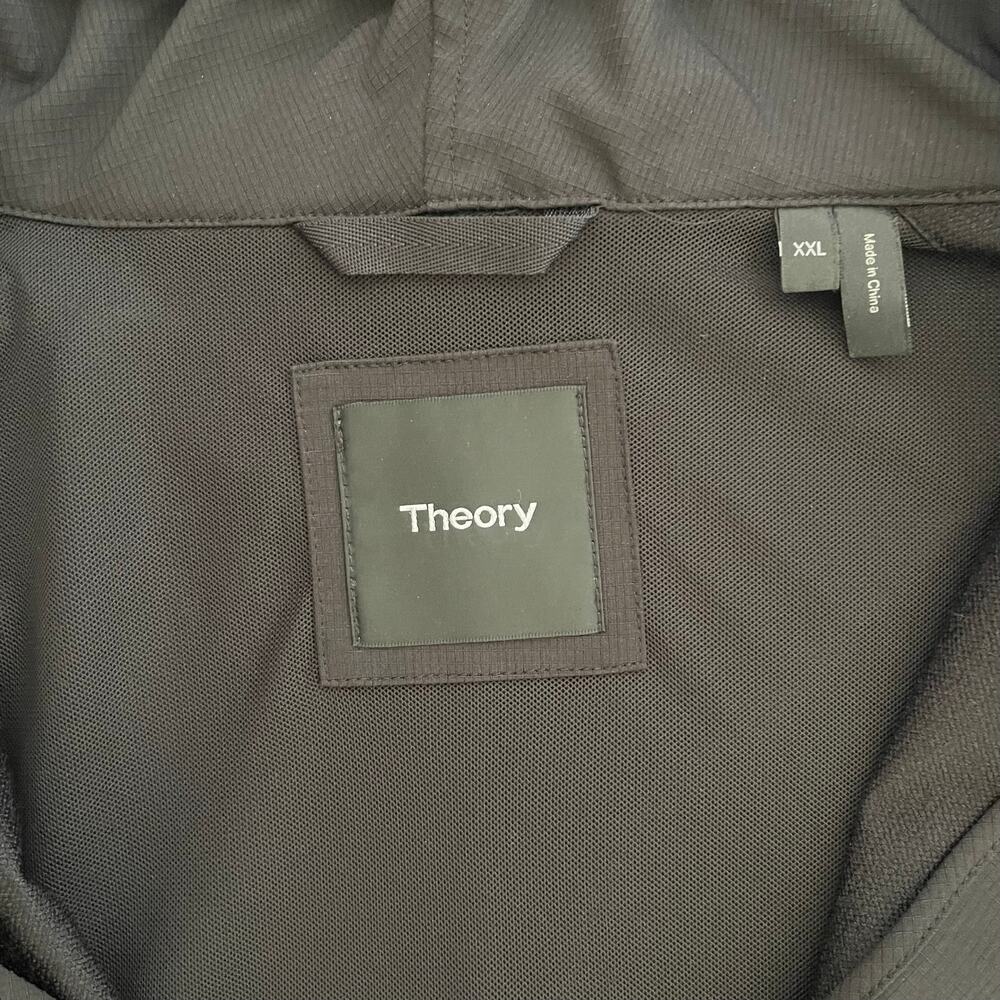 Men's Theory Fractor O Black Tech Rip Jacket - Anorak - Size XXL - Picture 3 of 5